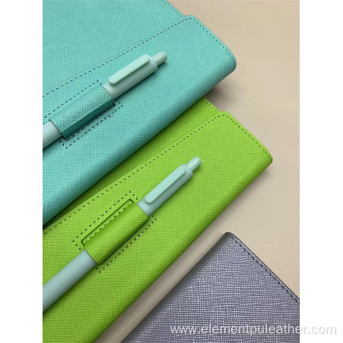 diary notebook Pu leather packaging cover material